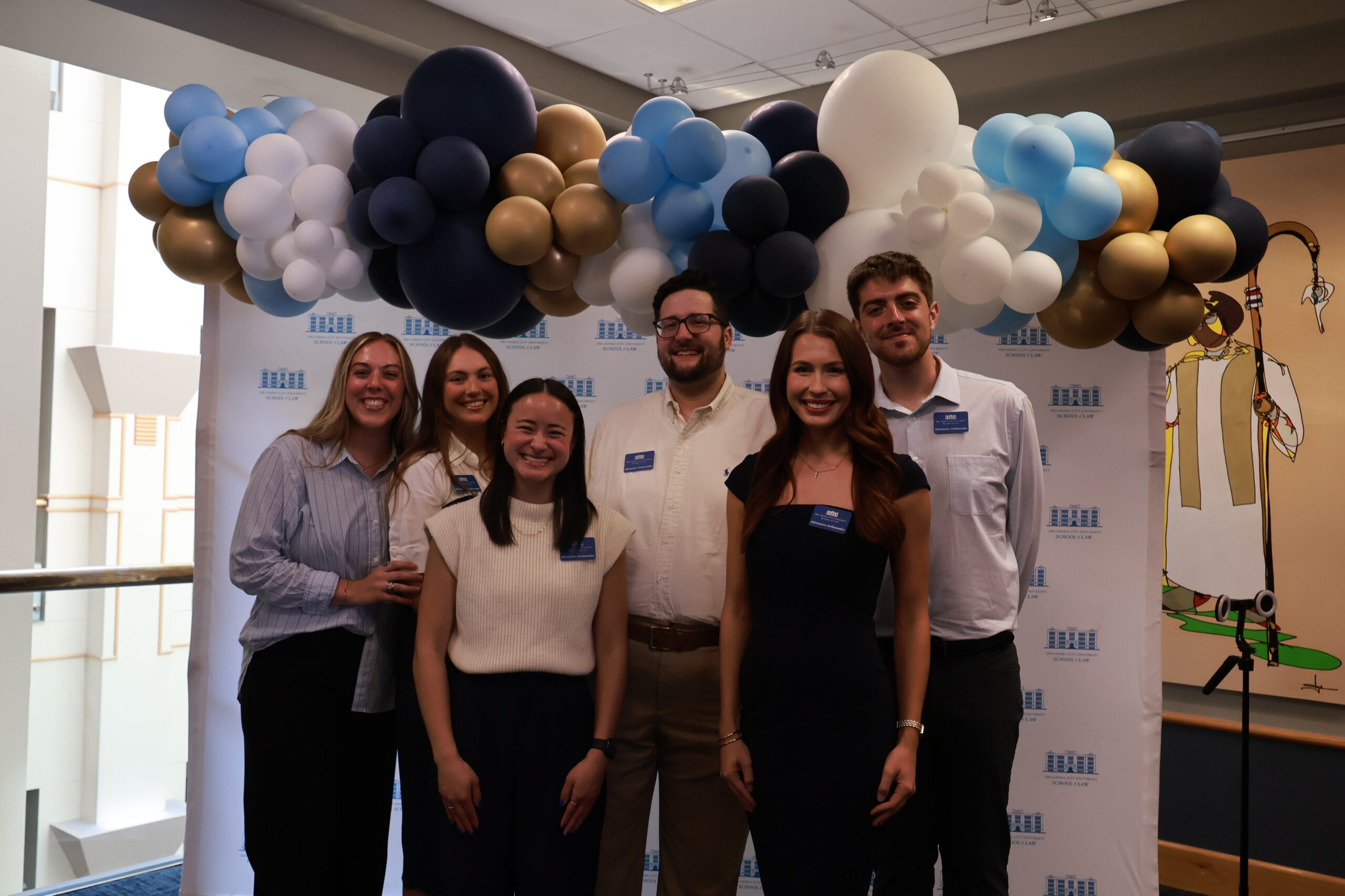 photo of five student ambassadors